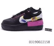 nike air force 1 femme react qs vandalized fluorescent black white